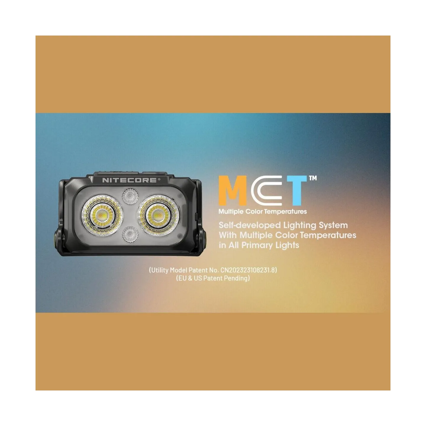 Nitecore HEADLAMP NU SERIES 400 LUMENS/NU25 MCT UL NITECORE