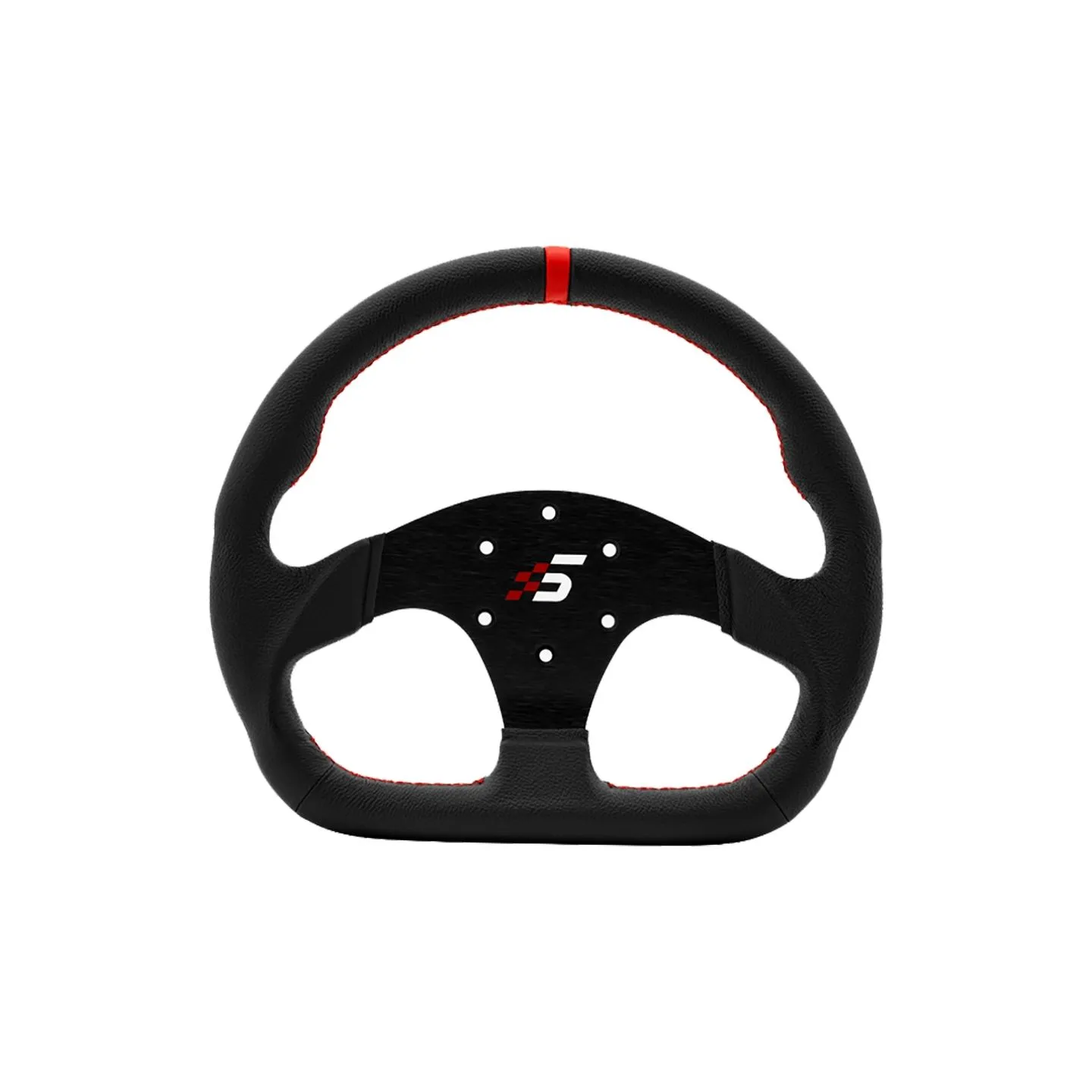 Simagic D-Shaped Steering Wheel Rim 325mm without HUB, leather,S403
