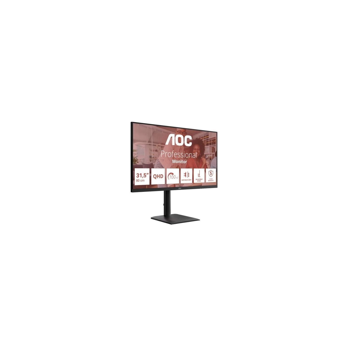 AOC 31.5inch 2560x1440 100Hz IPS Flat