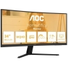 AOC Monitor 34 inch CU34B3E VA Curved 120Hz HDMI DP