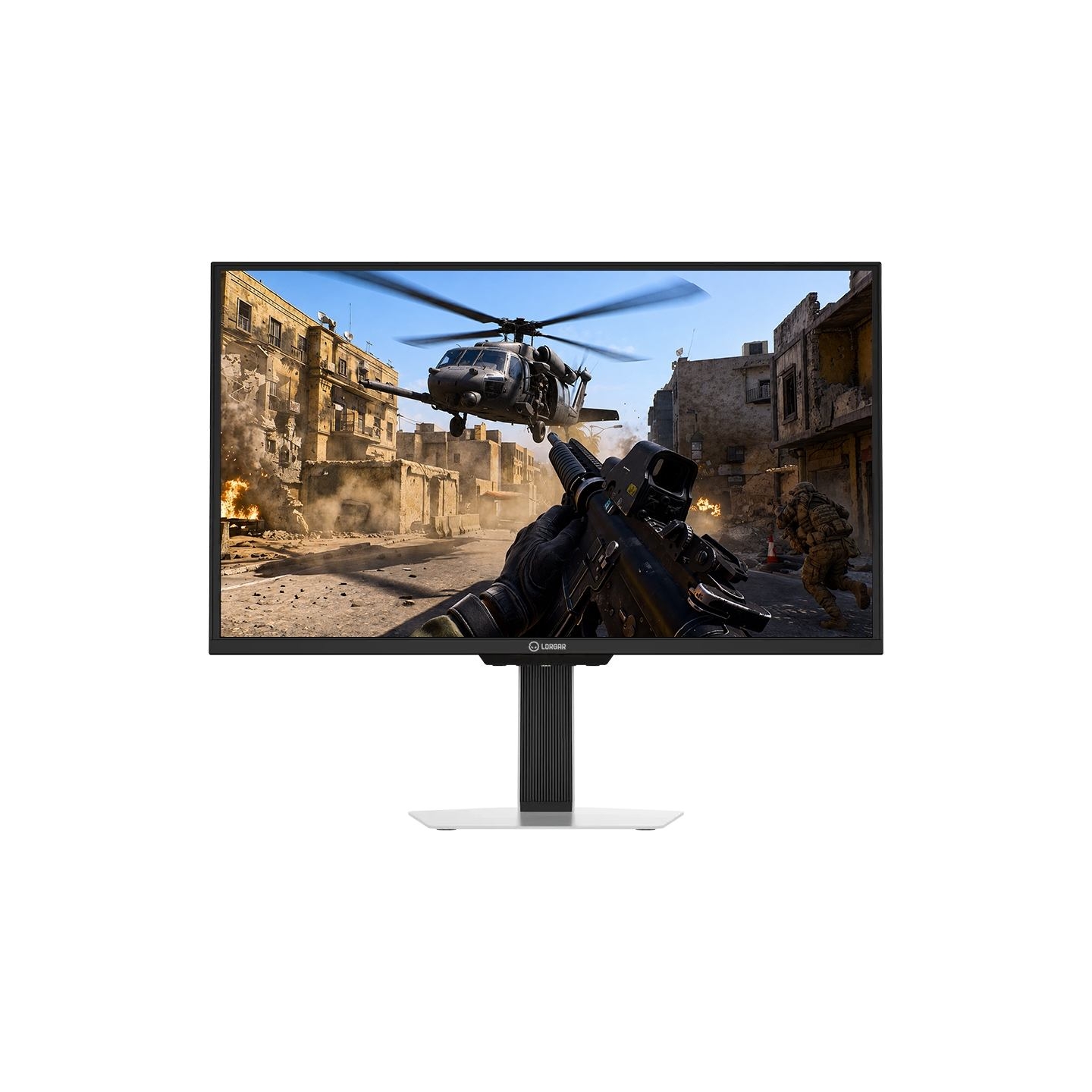 Lorgar 24.5" Flat IPS Dual LED 1920*1080@400Hz HAS, 2*HDMI2.0+2*DP1.4+Audio out, HDMI cable*1+DP cable*1+Adapter*1+Power cable*1