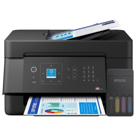Epson EcoTank | L5390 | Inkjet | Colour | Multifuction Printer | A4 | Wi-Fi | Black