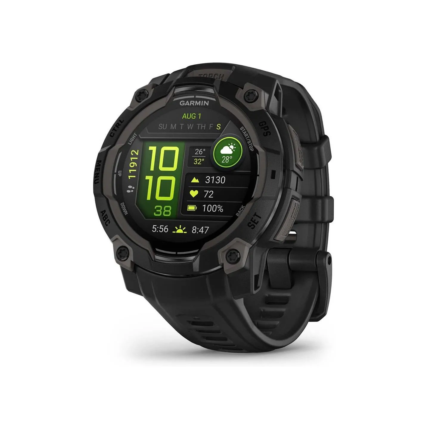 Garmin SMARTWATCH INSTINCT 3 AMOLED/BLACK/BLK 010-02936-00 GARMIN