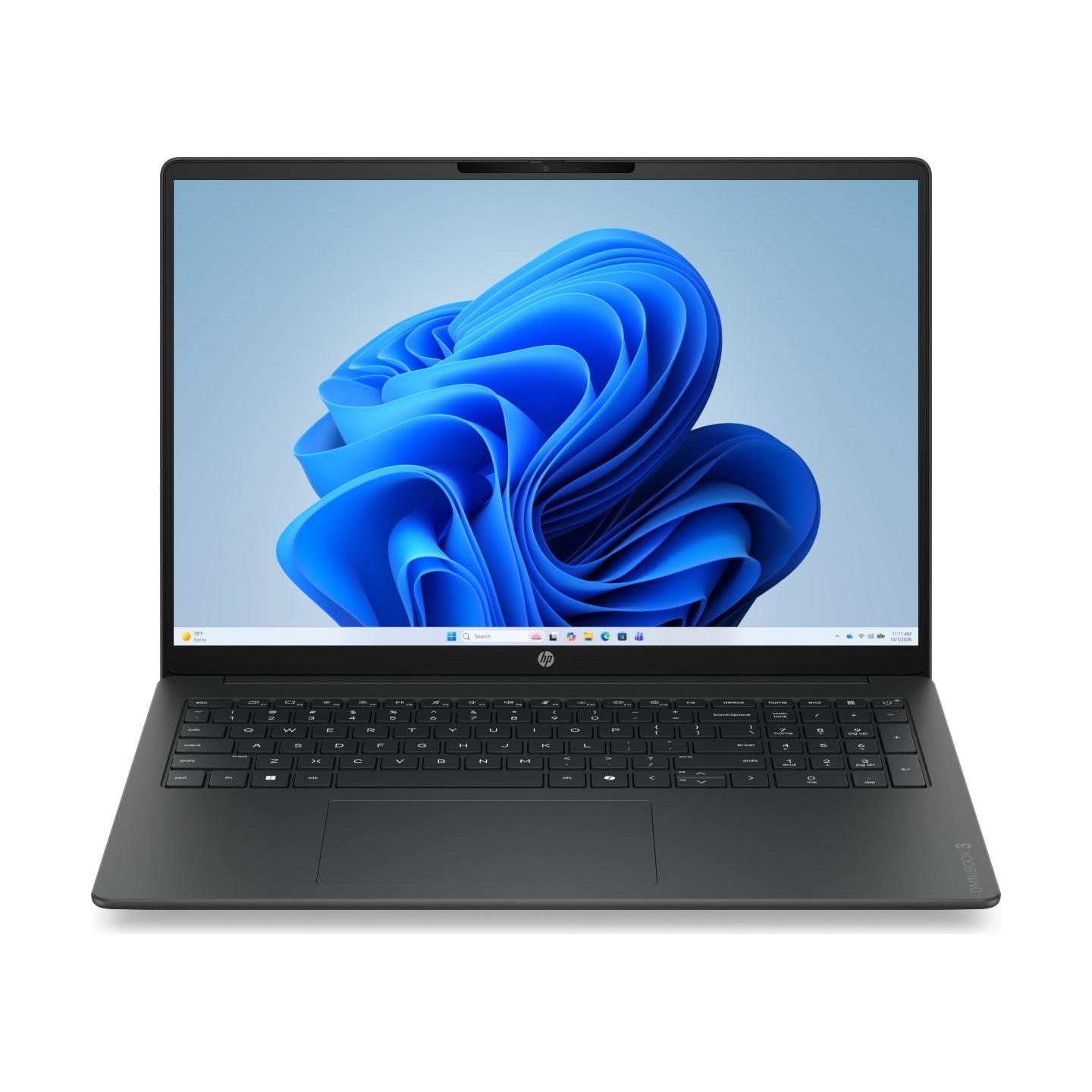 HP OmniBook 3 16-by0018nyx - Ryzen 5 40, 16GB LPDDR5 5500 on-board,  256GB,   AMD Radeon 610M Graphics, 16.0 2K (1920x1200) Anti
