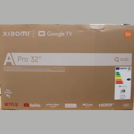 Xiaomi QLED TV A Pro 2026 32" |  | Xiaomi QLED TV A Pro 2026 | 32" | Smart TV | Google TV | HD | Dark Gray | DAMAGED PACKAGING
