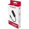 Axagon HUE-M1C 4x USB3.2 Gen 1 MINI hub, metal, 20cm USB-C cable