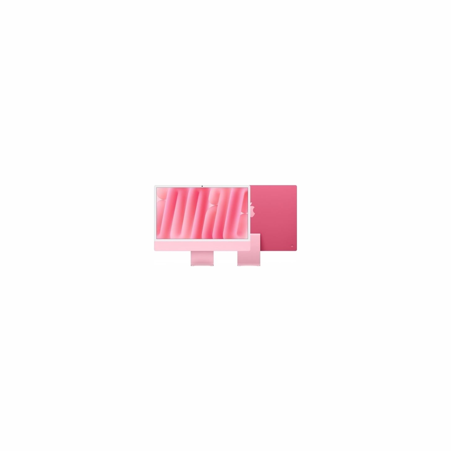 Apple iMac 24 inch: M4 10/10, 24GB, 512GB SSD - Pink