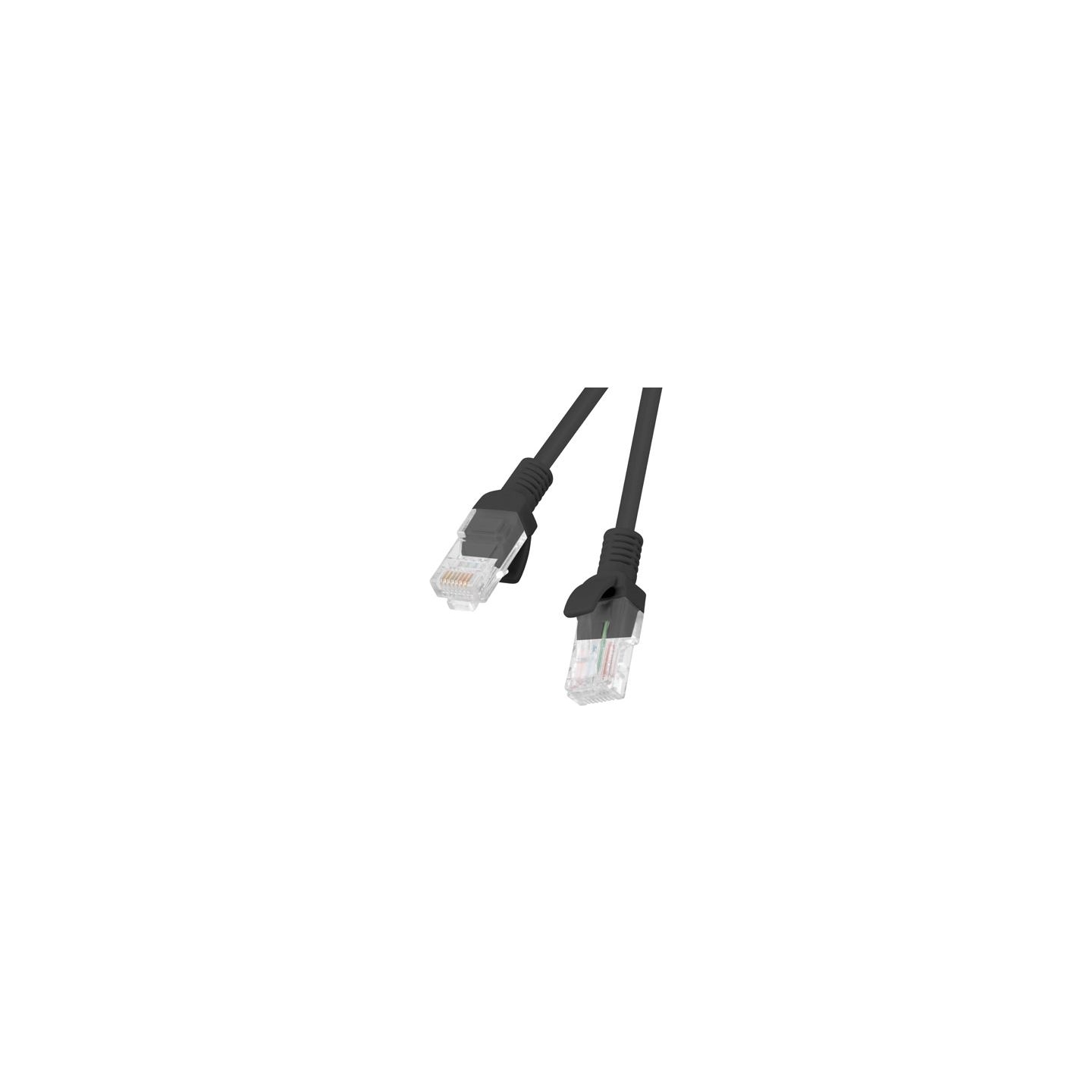 Lanberg | Patchcord CAT.5E UTP | PCU5-10CC-1000-BK | 10 m | Black