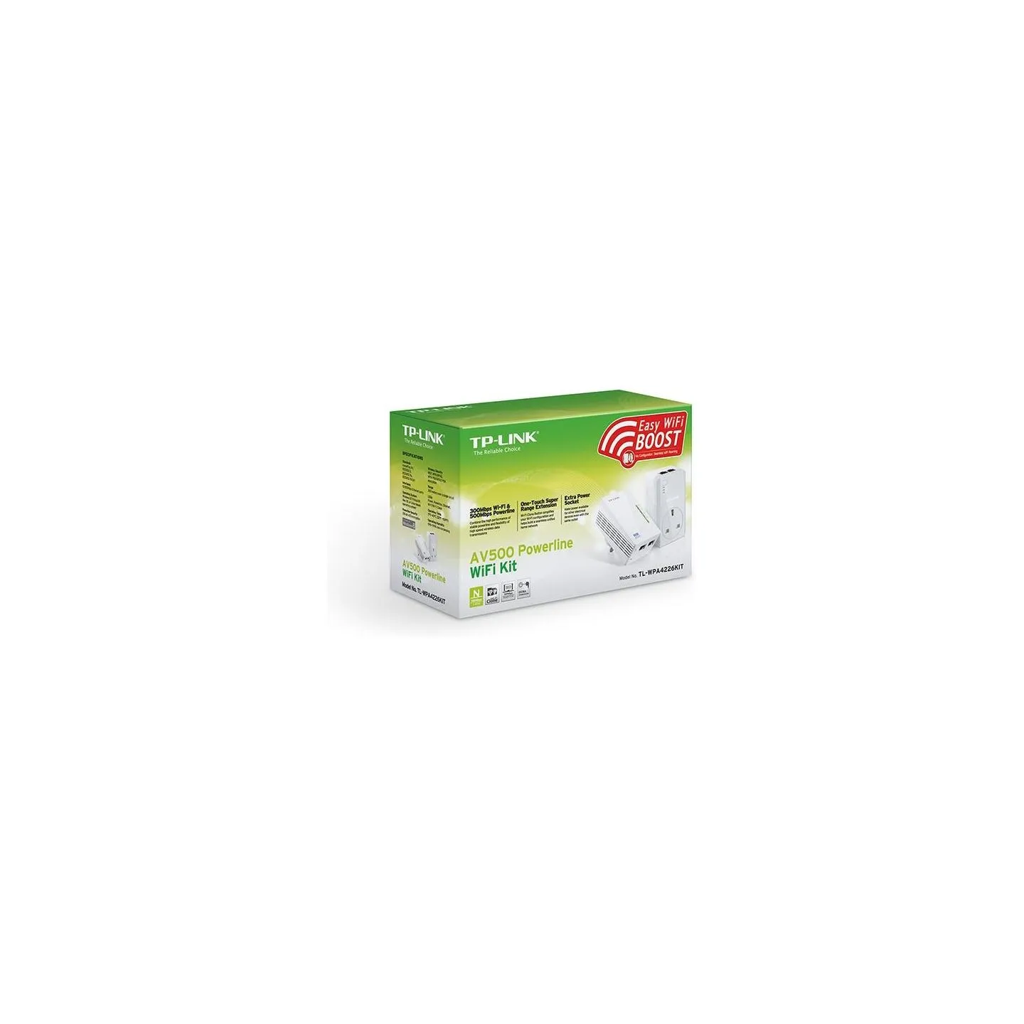 Tp-Link NET POWERLINE ADAPTER 500MBPS/TL-WPA4226 KIT TP-LINK