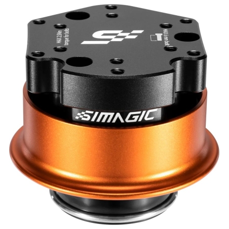 Simagic Quick Release Wheel Adapter, CNC‑machined aluminium