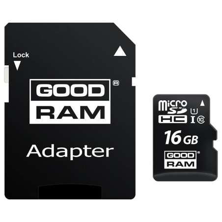 Goodram 16GB MICRO CARD cl 10 UHS I + adapter