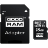 Goodram 16GB MICRO CARD cl 10 UHS I + adapter