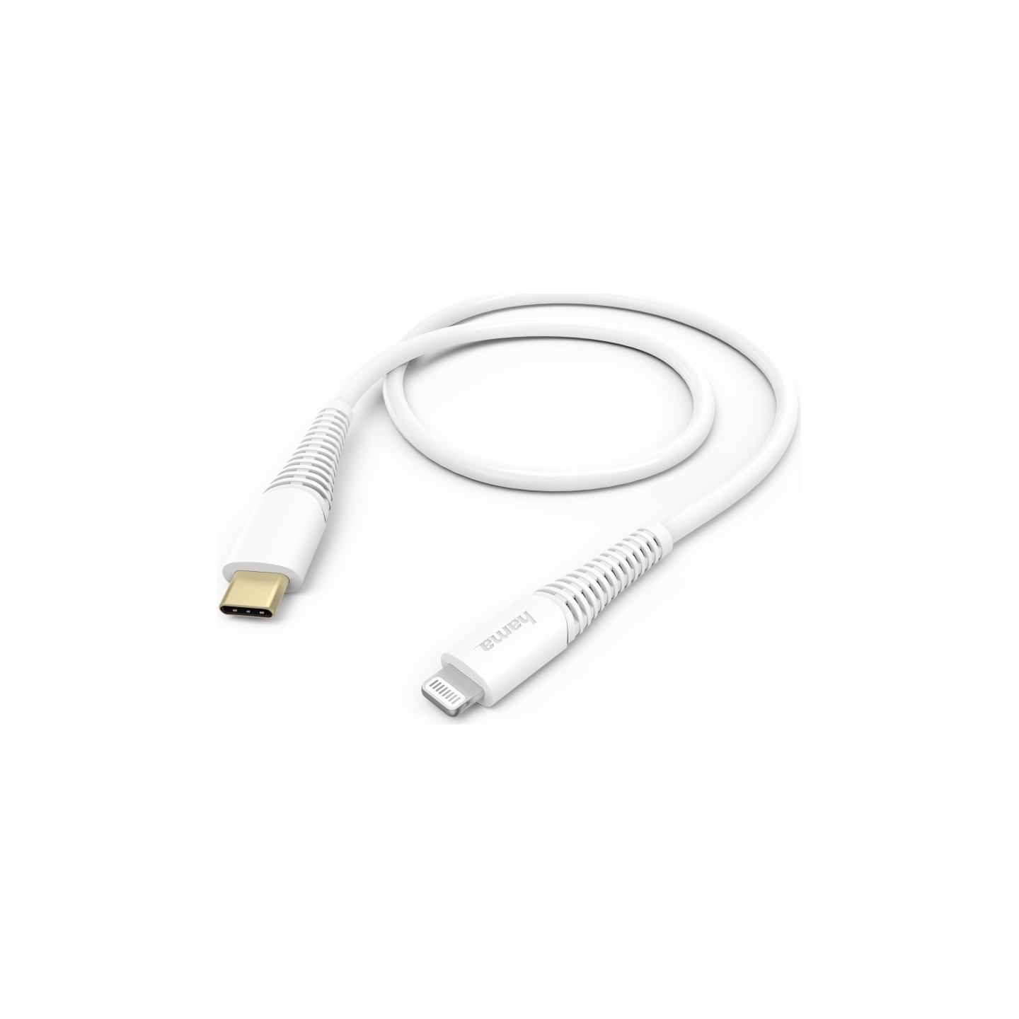 Hama 00183309 Fast Charging/Data Cable, USB-C - Lightning 1.5m, W hite