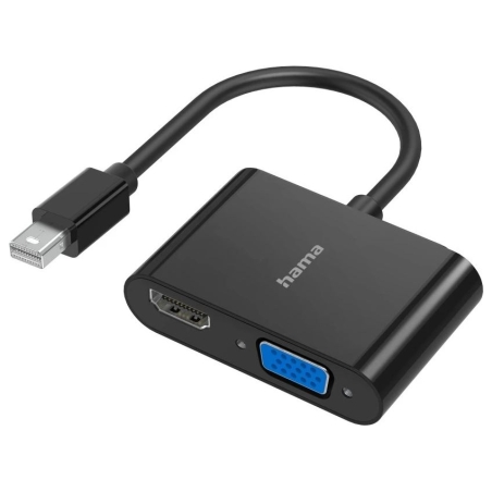 Hama 00200330 Video Adapter, 2In1, Mini-Dp - HDMI - Vga