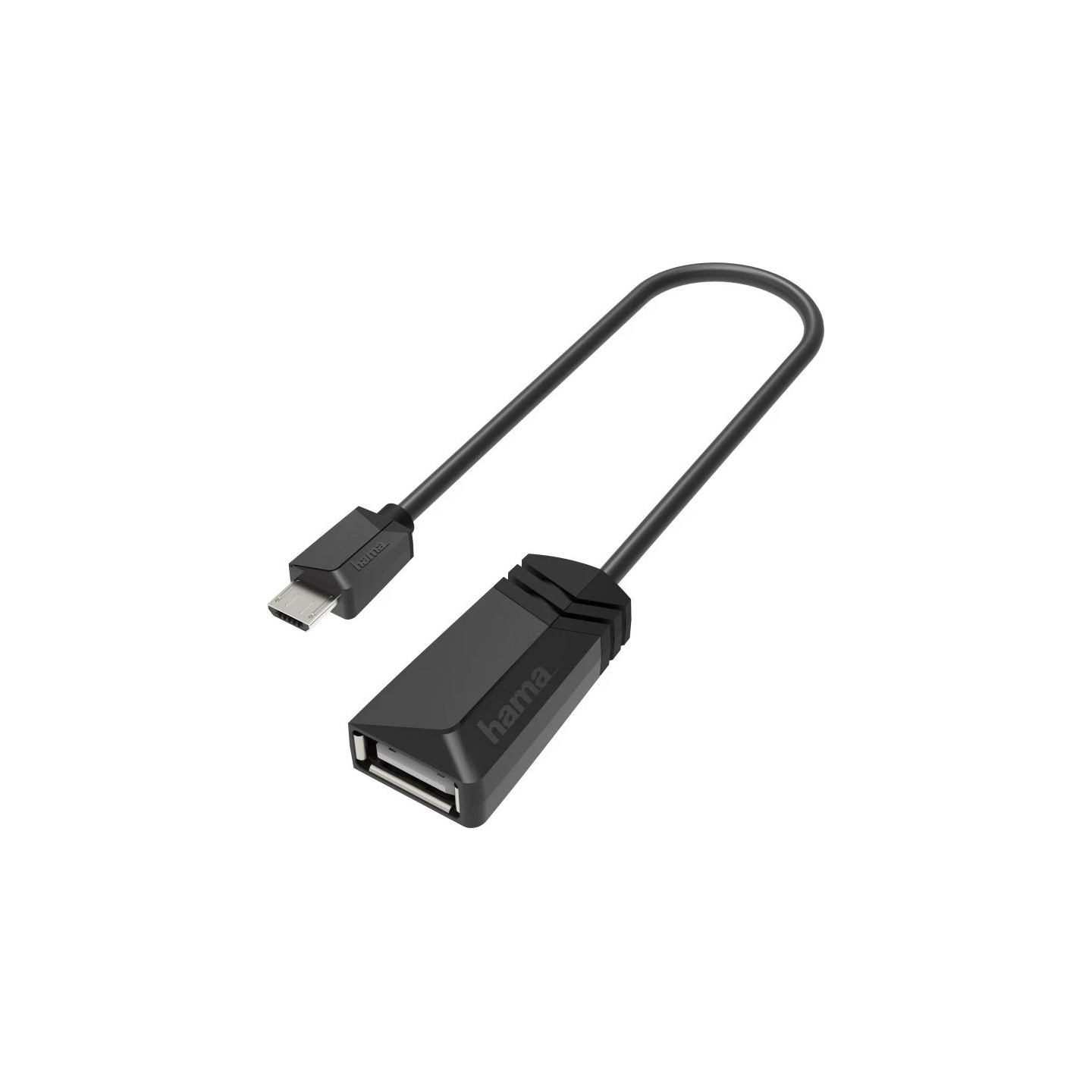 Hama 00200308 USB-OTG Adapter, Micro-USB Plug - USB Socket
