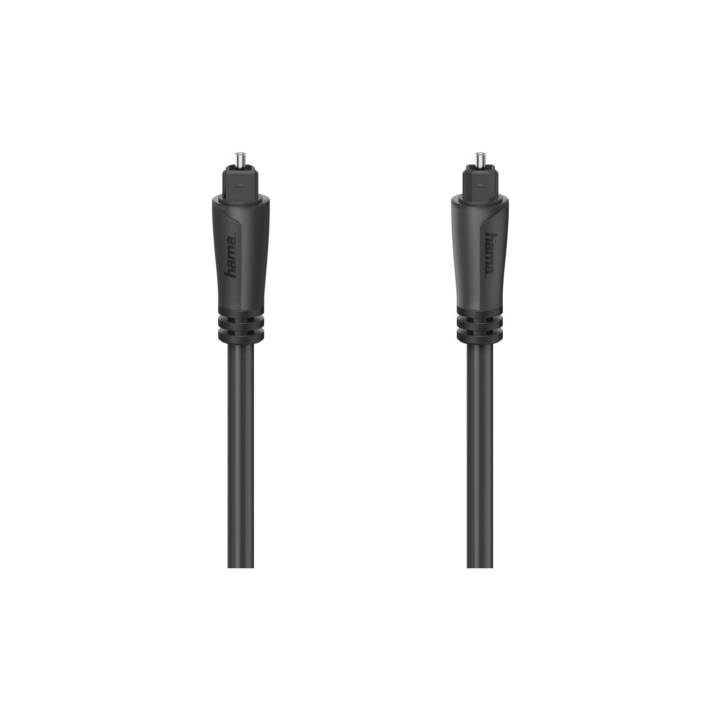Hama 00205136 Audio Optical Fibre Cable, ODT Plug (Toslink), 5m