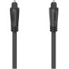 Hama 00205136 Audio Optical Fibre Cable, ODT Plug (Toslink), 5m