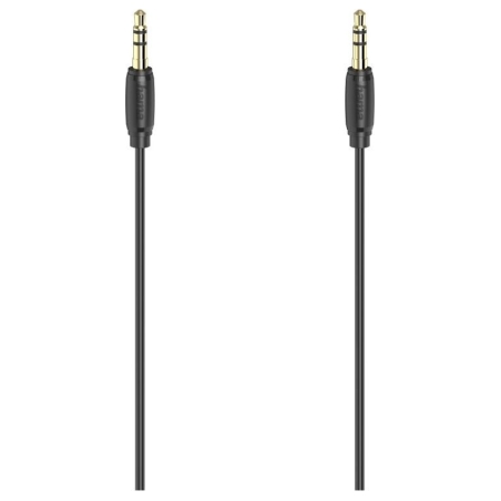 Hama 00205263 Audio Cable, 3.5mm Jack Plug - Plug Stereo Gold-Plated Ultra-thin 3m