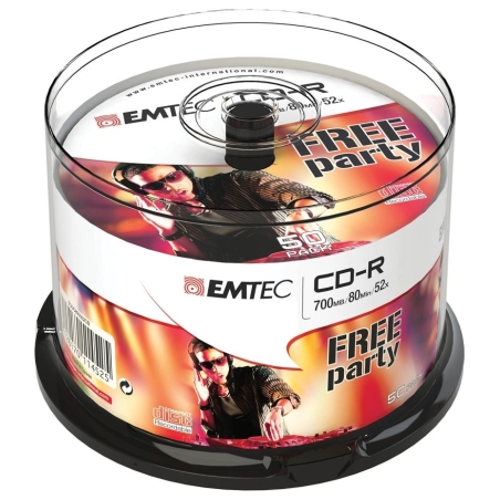 Emtec CD-R 700MB/80MIN 52x Cake Box 50 pcs