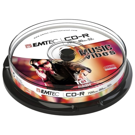 Emtec CD-R 700MB/80MIN 52x Cake Box 10 pcs
