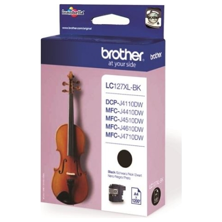 Brother LC-127XLBK TONER HIGH BLK 1200P