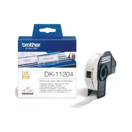 Brother DK11204 MULTI PURPOSE LABELS