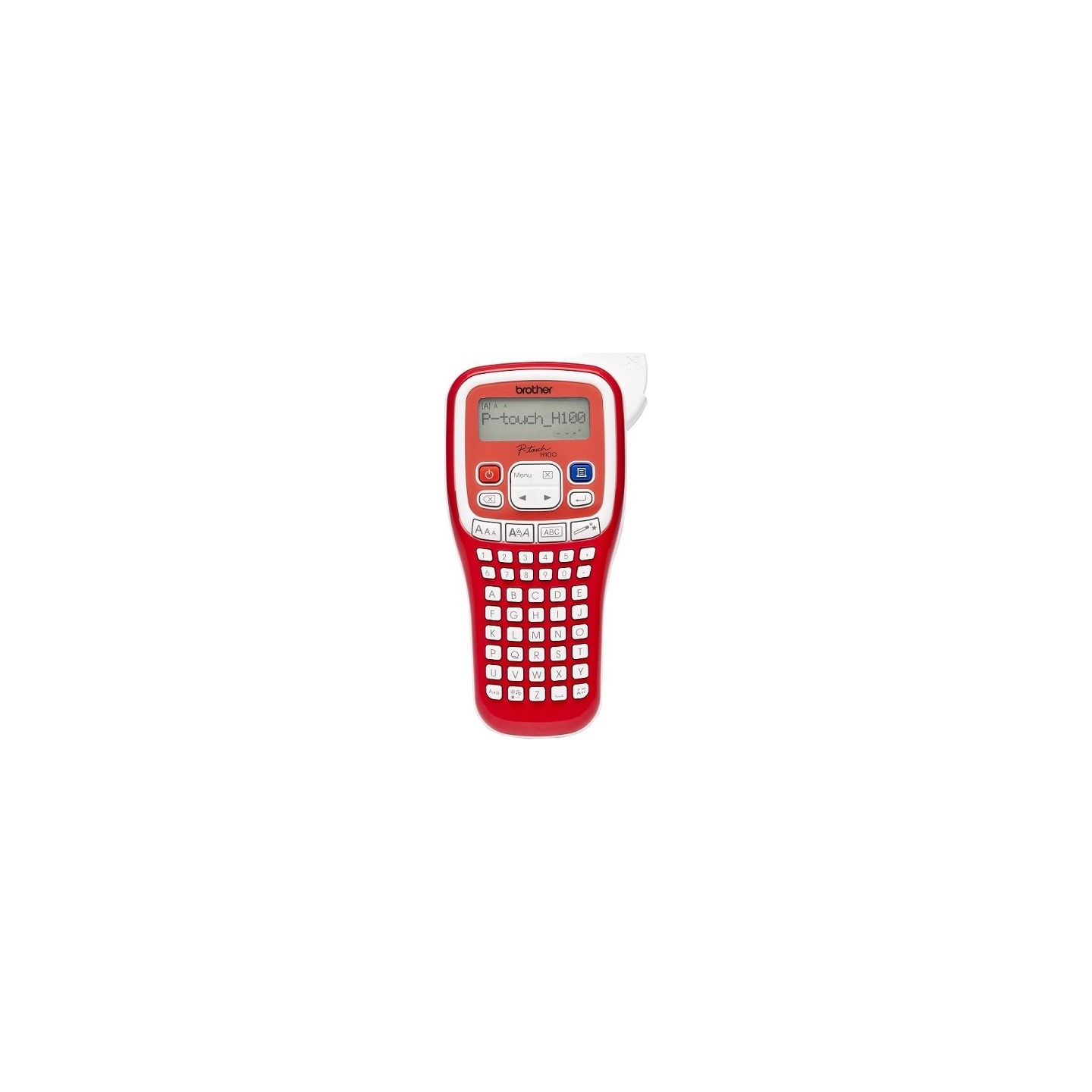 Brother PT-H100R LABEL THERMO PRINTER PORTABLE (WHITE-RED)