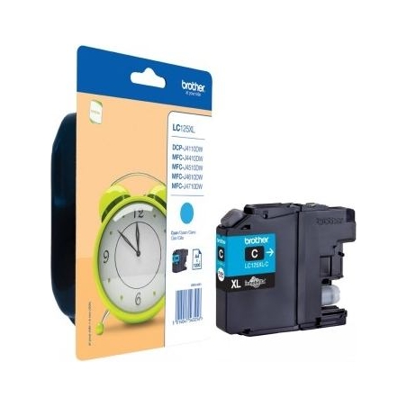 Brother LC-125XLC TONER HIGH CYAN 1200P