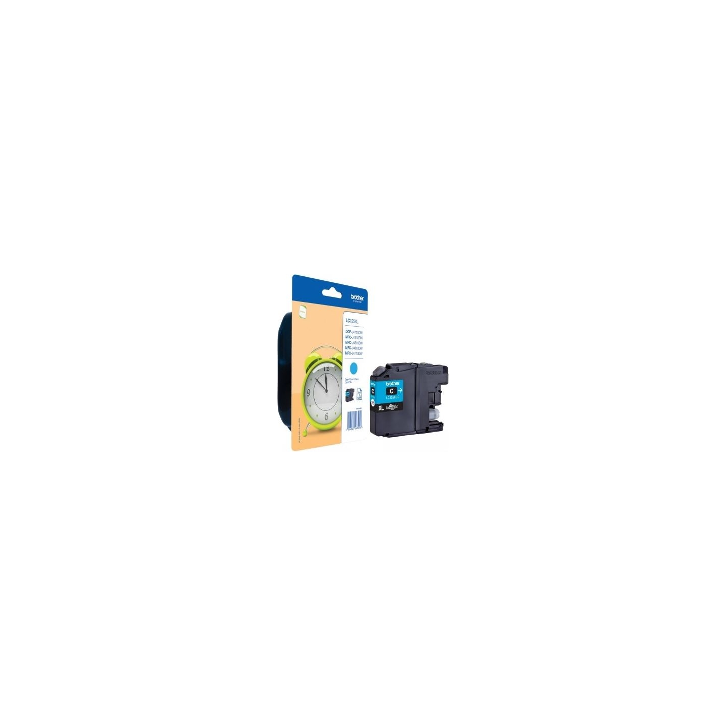 Brother LC-125XLC TONER HIGH CYAN 1200P