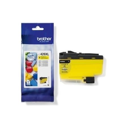 Brother LC426XLY YELLOW INK-CARTRIDGE, YIELD=5,000 PAGES