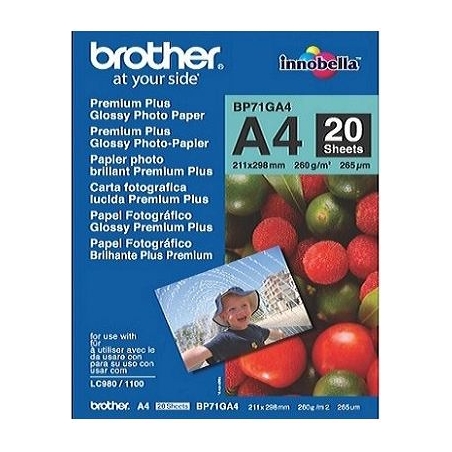 Brother PREM. PLUS GLOSSY PHOTO PAPER A4