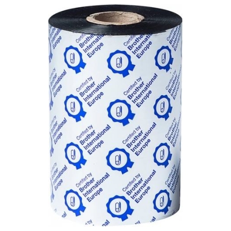 Brother STANDARD WAX BLACK 110MMX450M RIBBON (PK OF 8)