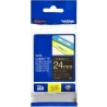 Brother TZE354 24 GOLD ON BLACK