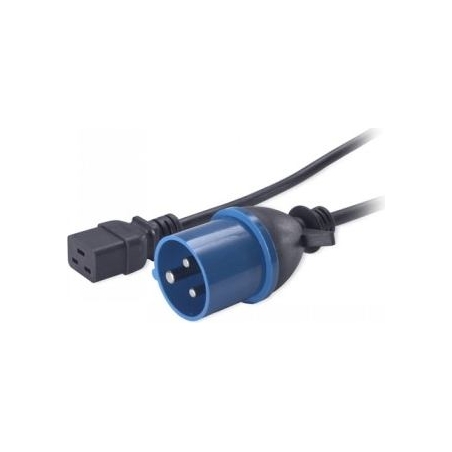 APC POWER CORD, C19 TO IEC309 16A, 2.5M