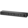 APC RACK PDU, BASIC, 0U/1U, 100-240V/20A, 220-240V/16A, (7) C13, (2) C19