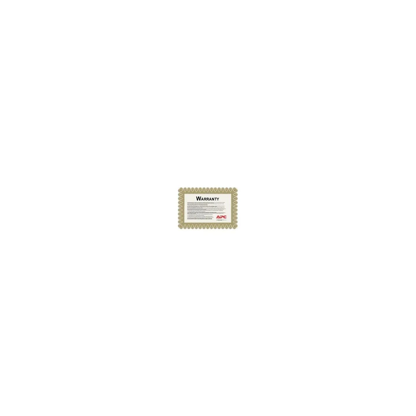 APC 1 YEAR EXTENDED WARRANTY FOR 1 EASY UPS SRV/ SRVS LEVEL 01