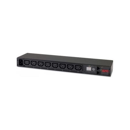 APC RACK PDU, METERED, 1U, 16A, 208/230V, (8) C13