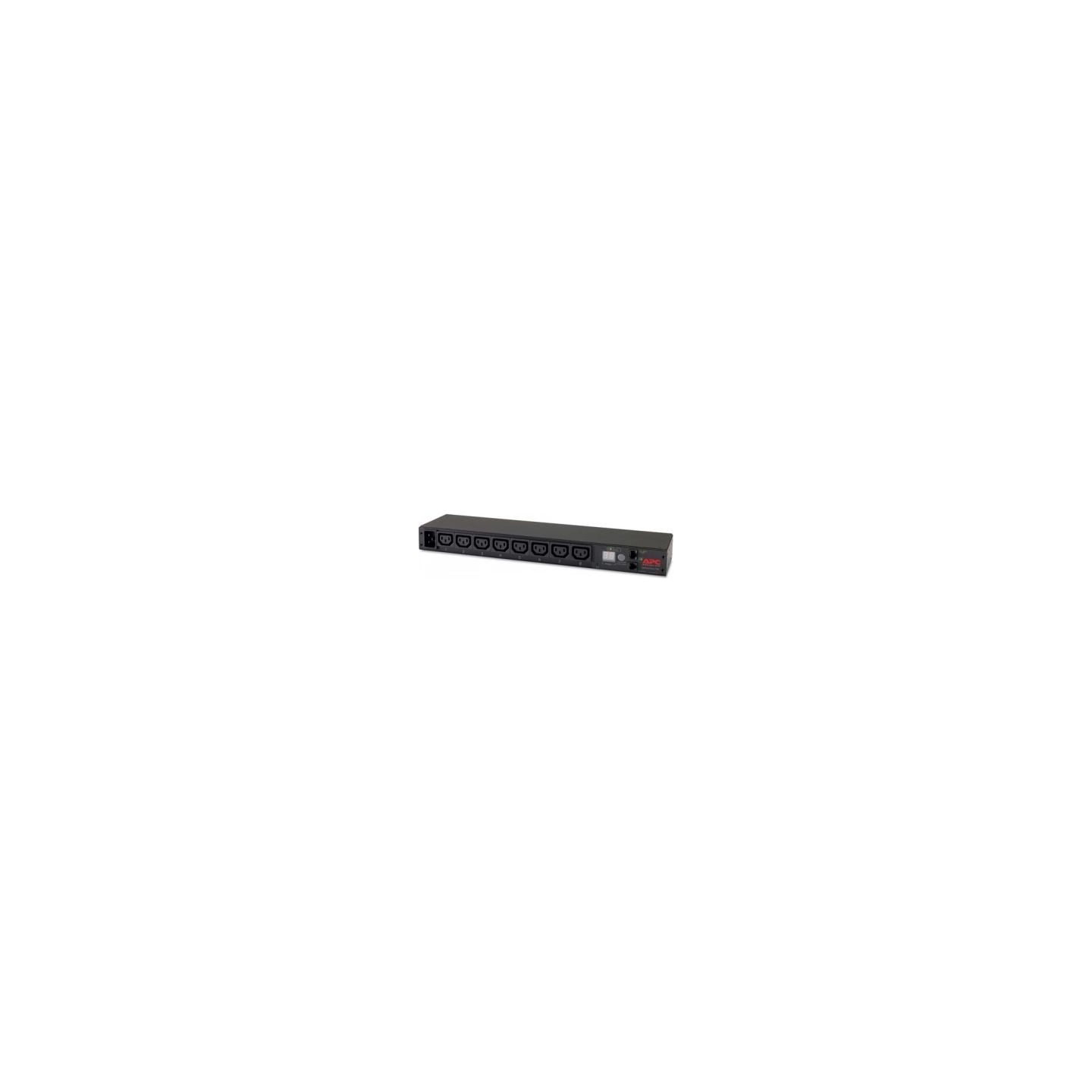 APC RACK PDU, METERED, 1U, 16A, 208/230V, (8) C13
