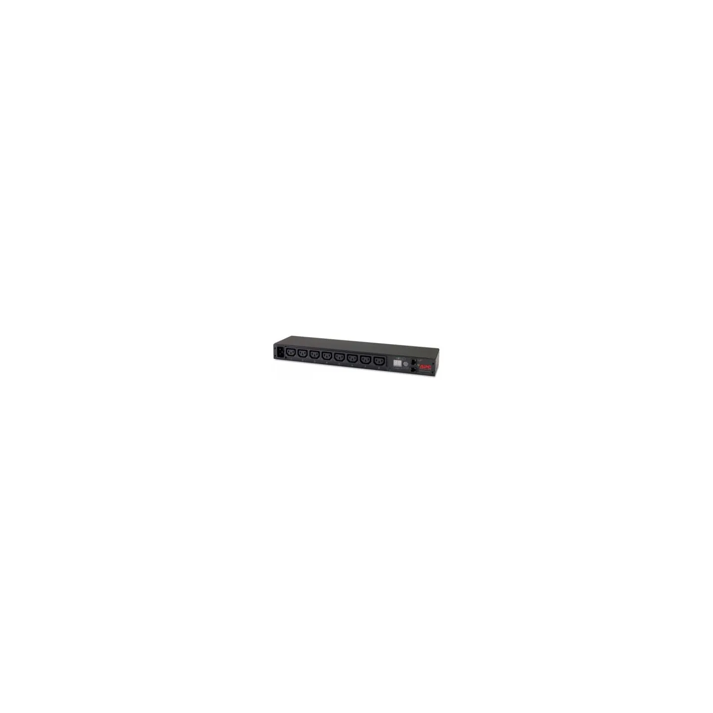 APC RACK PDU, METERED, 1U, 16A, 208/230V, (8) C13