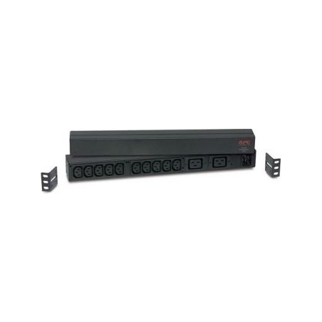 APC RACK PDU,BASIC, 1U, 16A,208&230V, (10)C13 & (2)C19