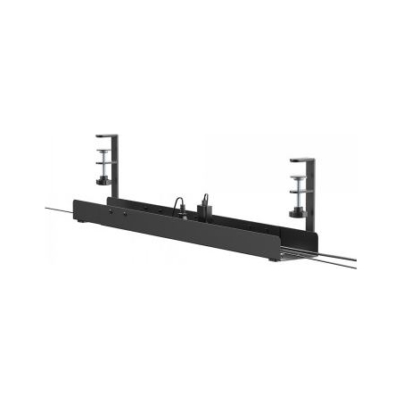 Neomounts ADS07-120BL CABLE TRAY - CLAMP-ON DESIGN - UNIVERSAL, BLACK