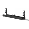 Neomounts ADS07-120BL CABLE TRAY - CLAMP-ON DESIGN - UNIVERSAL, BLACK