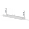 Neomounts ADS07-120WH CABLE TRAY - CLAMP-ON DESIGN – UNIVERSAL, WHITE