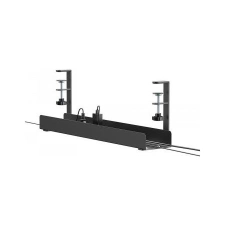 Neomounts ADS07-121BL CABLE TRAY - CLAMP-ON DESIGN - UNIVERSAL, BLACK