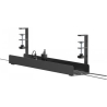 Neomounts ADS07-121BL CABLE TRAY - CLAMP-ON DESIGN - UNIVERSAL, BLACK