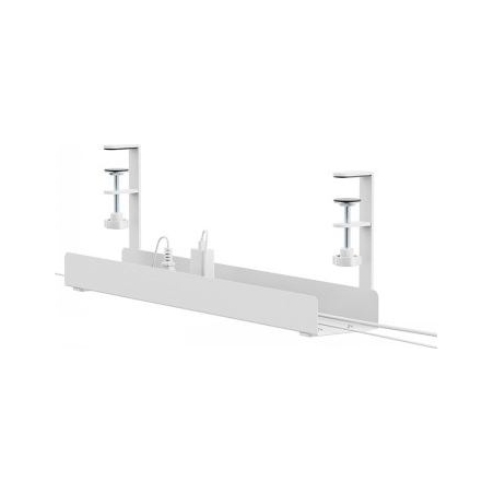 Neomounts ADS07-121WH CABLE TRAY - CLAMP-ON DESIGN – UNIVERSAL, WHITE