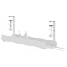Neomounts ADS07-121WH CABLE TRAY - CLAMP-ON DESIGN – UNIVERSAL, WHITE