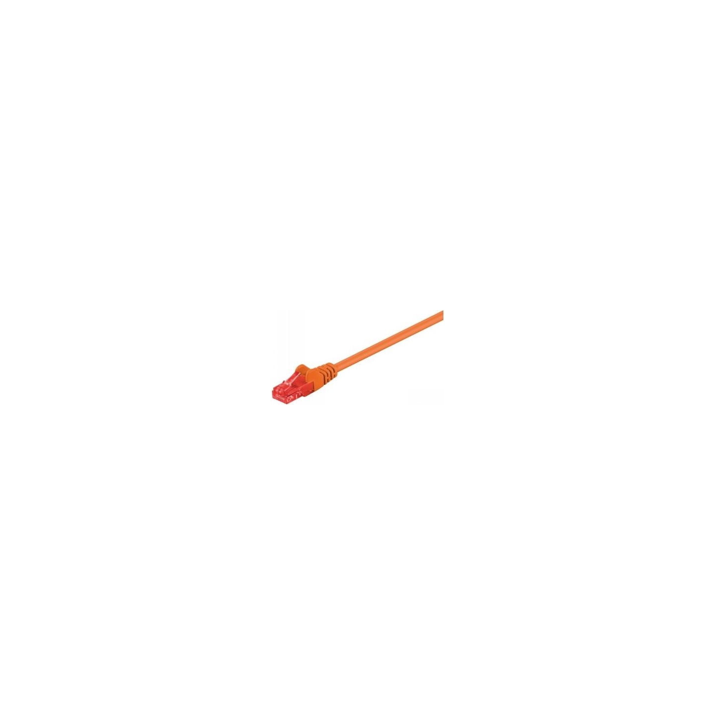 Goobay GB CAT 6 PATCH CABLE, U/UTP ORANGE 0.5M