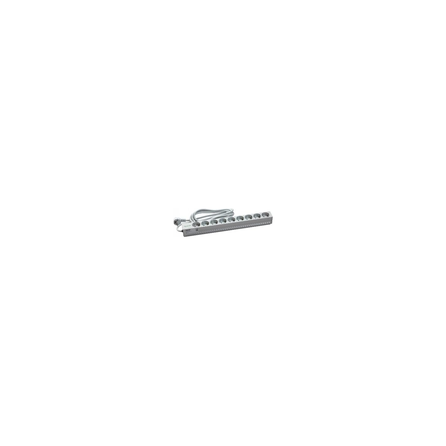 Schneider ELECTRIC ACTASSI 1U PDU POWER DISTRIBUTION RAIL - 9 SCHUKO SOCKETS 19P VDE