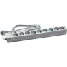 Schneider ELECTRIC ACTASSI 1U PDU POWER DISTRIBUTION RAIL - 9 SCHUKO SOCKETS 19P VDE